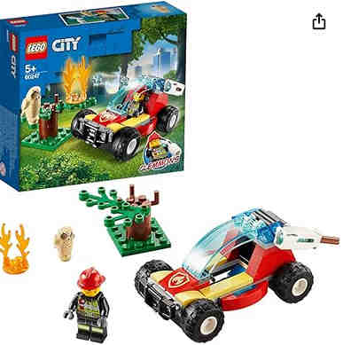 Waldbrand bei LEGO